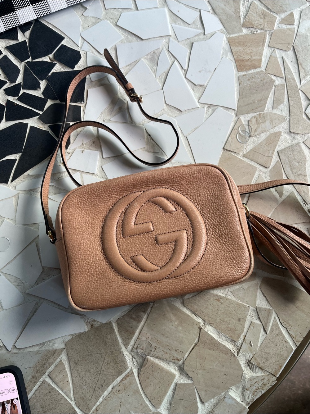 Authentic Gucci  Soho Disco crossbody bag